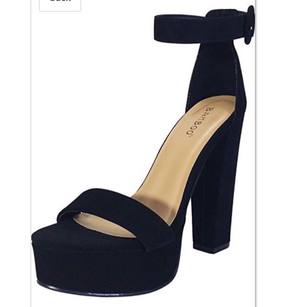 Black Platform Heels